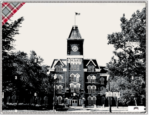 Ohio State Iconic Image Blanket